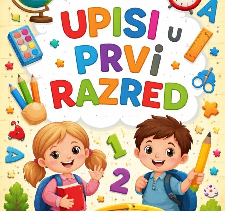 UPISI U PRVI RAZRED ZA ŠKOLSKU GODINU 2026./2027.